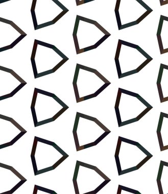 soyut geometrik dikişsiz desen, vektör illüstrasyonu