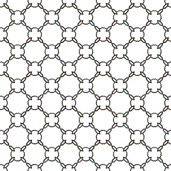 Geometrik soyut dikişsiz desen, vektör illüstrasyonu