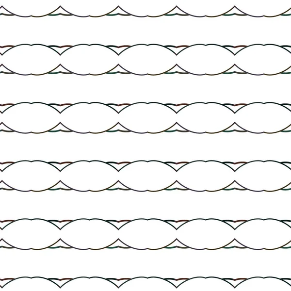 Resumo Padrão Geométrico Sem Costura Ilustração Vetorial —  Vetores de Stock
