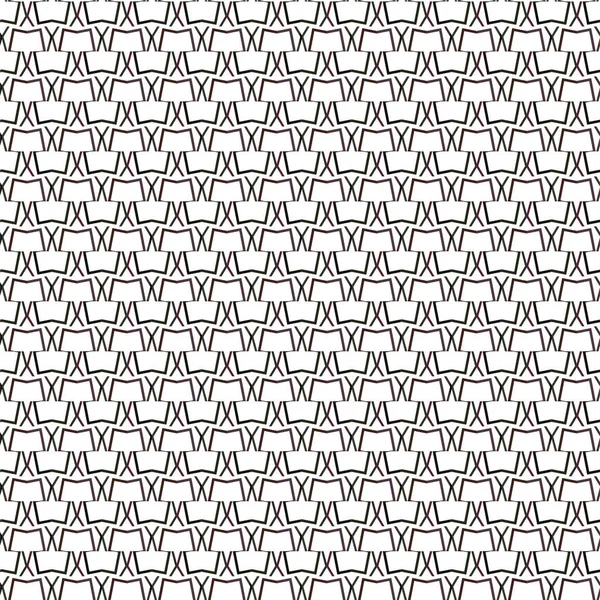 Geometrische Abstrakte Nahtlose Muster Vektorillustration — Stockvektor