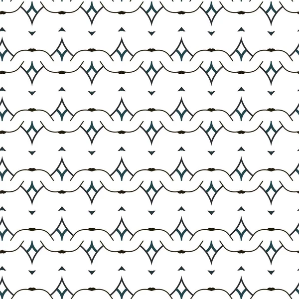 Abstraktes Geometrisches Nahtloses Muster Vektorillustration — Stockvektor