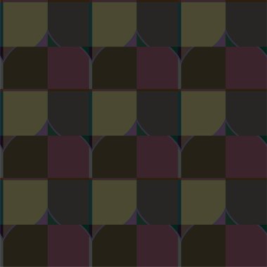 Geometrik soyut dikişsiz desen, vektör illüstrasyonu
