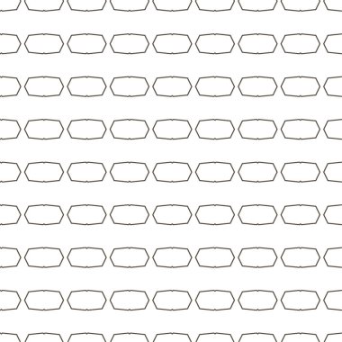 Geometrik soyut dikişsiz desen, vektör illüstrasyonu