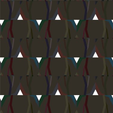 soyut geometrik dikişsiz desen, vektör illüstrasyonu