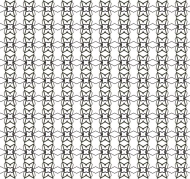 soyut geometrik dikişsiz desen, vektör illüstrasyonu