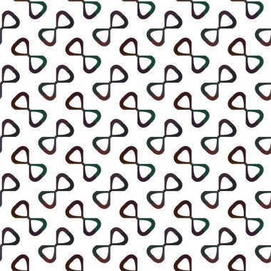 soyut geometrik dikişsiz desen, vektör illüstrasyonu