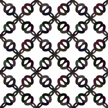 soyut geometrik dikişsiz desen, vektör illüstrasyonu