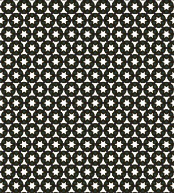 Geometrik soyut dikişsiz desen, vektör illüstrasyonu