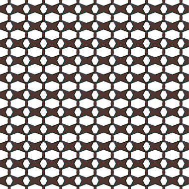 Geometrik soyut dikişsiz desen, vektör illüstrasyonu