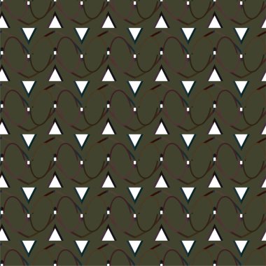 soyut geometrik dikişsiz desen, vektör illüstrasyonu