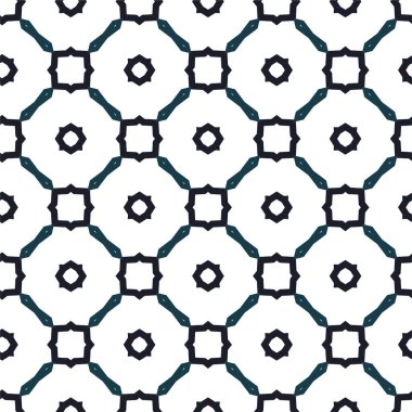 soyut geometrik dikişsiz desen, vektör illüstrasyonu 