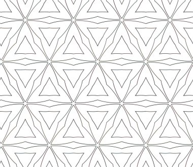 soyut geometrik dikişsiz desen, vektör illüstrasyonu
