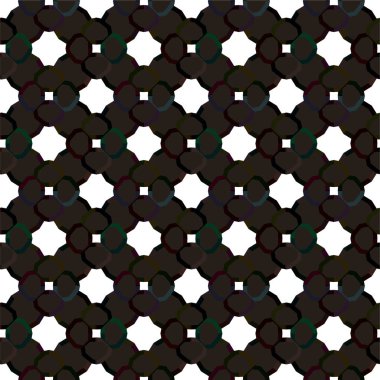 soyut geometrik dikişsiz desen, vektör illüstrasyonu