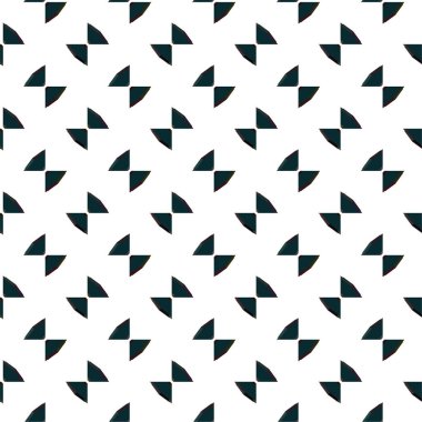 Geometrik soyut dikişsiz desen, vektör illüstrasyonu