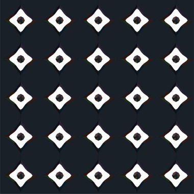 Geometrik soyut dikişsiz desen, vektör illüstrasyonu