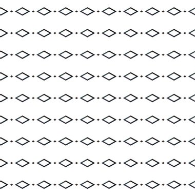Geometrik soyut dikişsiz desen, vektör illüstrasyonu