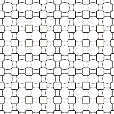 soyut geometrik dikişsiz desen, vektör illüstrasyonu