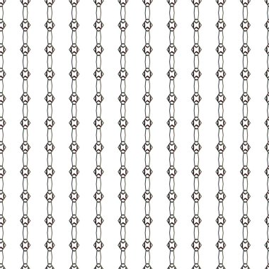 Geometrik soyut dikişsiz desen, vektör illüstrasyonu