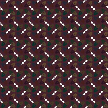 Geometrik soyut dikişsiz desen, vektör illüstrasyonu