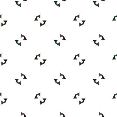soyut geometrik dikişsiz desen, vektör illüstrasyonu