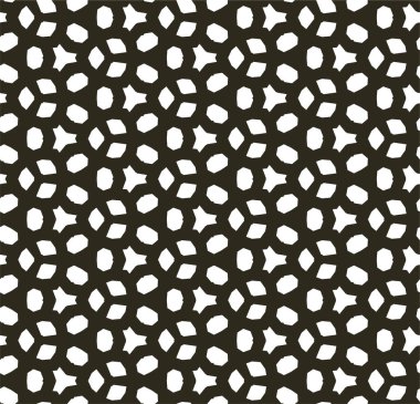 soyut geometrik dikişsiz desen, vektör illüstrasyonu