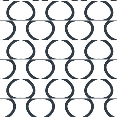 soyut geometrik dikişsiz desen, vektör illüstrasyonu