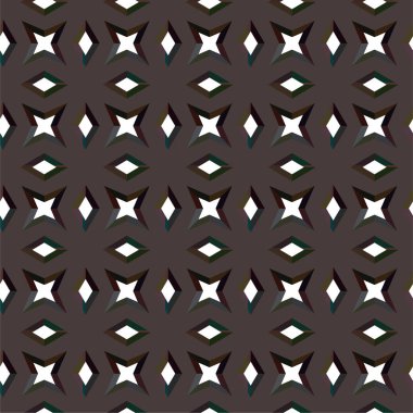 soyut geometrik dikişsiz desen, vektör illüstrasyonu