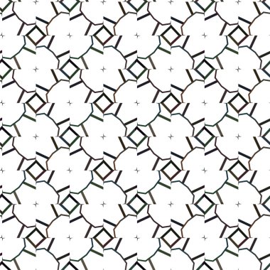 soyut geometrik dikişsiz desen, vektör illüstrasyonu
