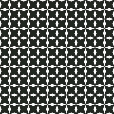 soyut geometrik dikişsiz desen, vektör illüstrasyonu