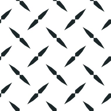 soyut geometrik dikişsiz desen, vektör illüstrasyonu 