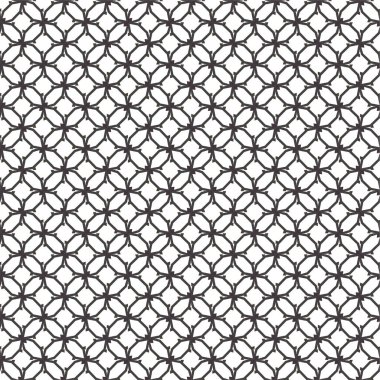 soyut geometrik dikişsiz desen, vektör illüstrasyonu