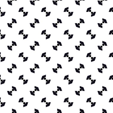 soyut geometrik dikişsiz desen, vektör illüstrasyonu