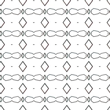 soyut geometrik dikişsiz desen, vektör illüstrasyonu