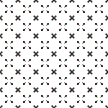 Geometrik soyut dikişsiz desen, vektör illüstrasyonu