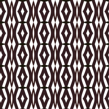 Geometrik soyut dikişsiz desen, vektör illüstrasyonu