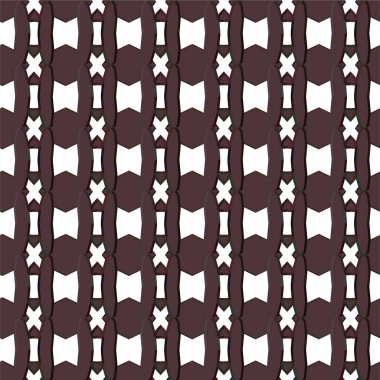 Geometrik soyut dikişsiz desen, vektör illüstrasyonu