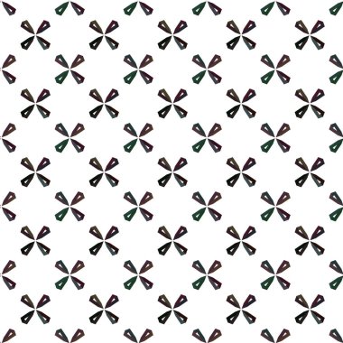 Geometrik soyut dikişsiz desen, vektör illüstrasyonu