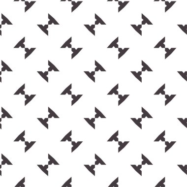 Geometrik soyut dikişsiz desen, vektör illüstrasyonu