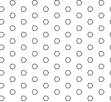soyut geometrik dikişsiz desen, vektör illüstrasyonu