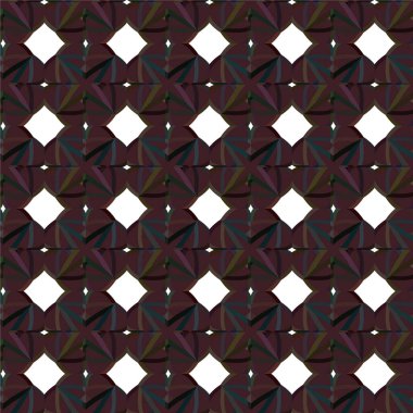 Geometrik soyut dikişsiz desen, vektör illüstrasyonu