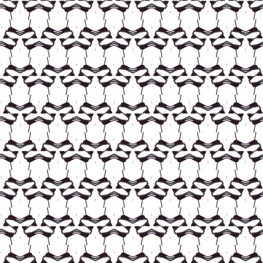 Geometrik soyut dikişsiz desen, vektör illüstrasyonu