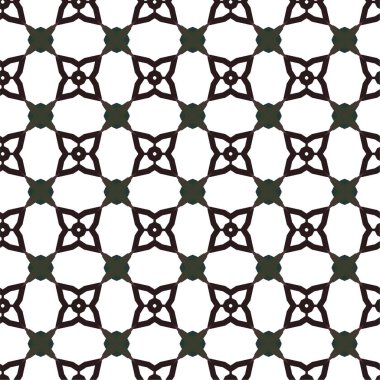 soyut geometrik dikişsiz desen, vektör illüstrasyonu