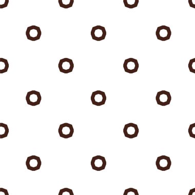 Geometrik soyut dikişsiz desen, vektör illüstrasyonu