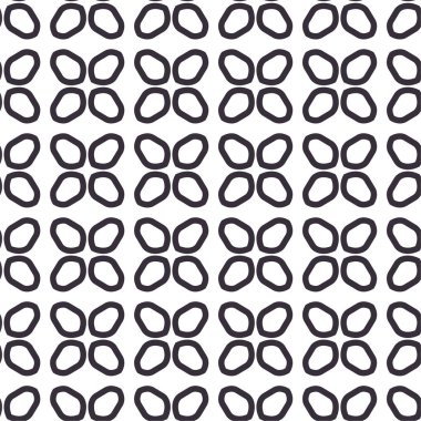 soyut geometrik dikişsiz desen, vektör illüstrasyonu 