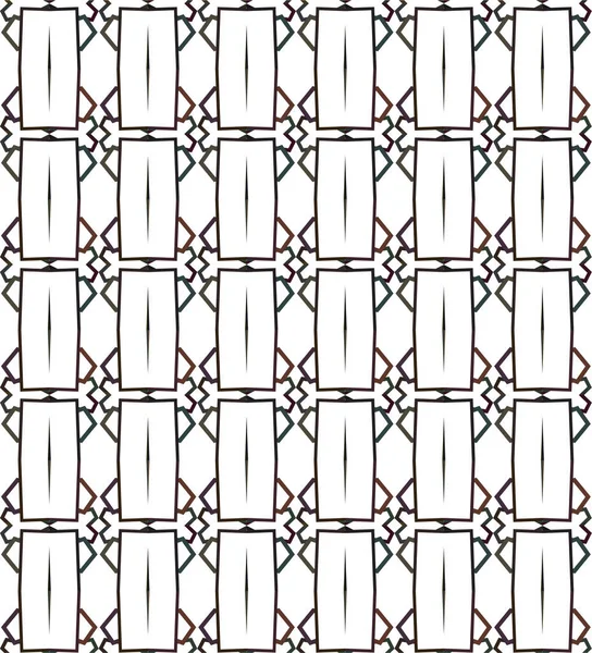 Modello Geometrico Astratto Senza Soluzione Continuità Illustrazione Vettoriale — Vettoriale Stock