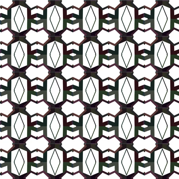 Modello Geometrico Astratto Senza Soluzione Continuità Illustrazione Vettoriale — Vettoriale Stock