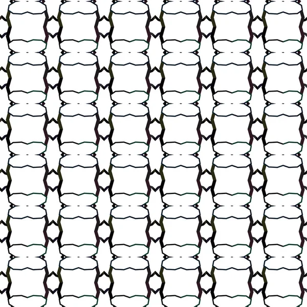 Geometrische Abstrakte Nahtlose Muster Vektorillustration — Stockvektor