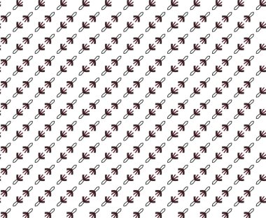 soyut geometrik dikişsiz desen, vektör illüstrasyonu