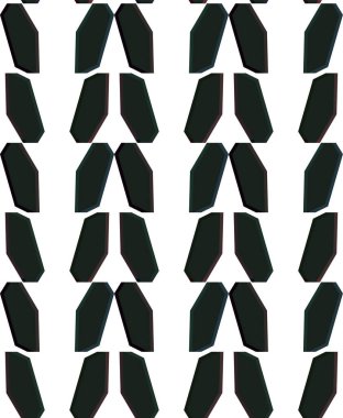 soyut geometrik dikişsiz desen, vektör illüstrasyonu