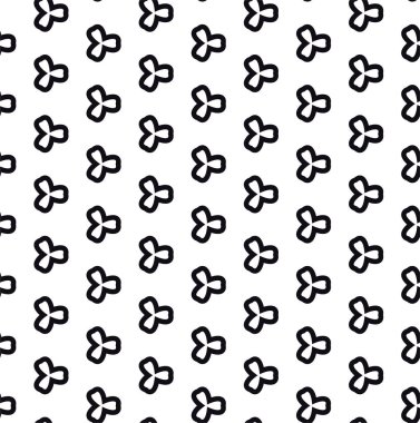 Geometrik soyut dikişsiz desen, vektör illüstrasyonu